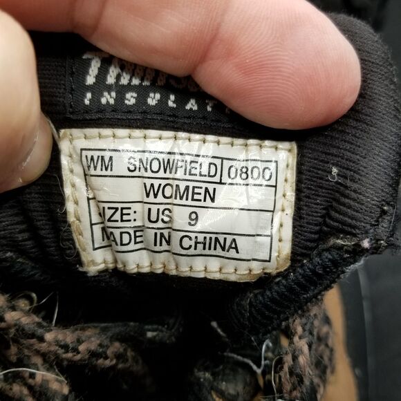 Eastern Mountain Sports womens snowfield boots thinsulate size 9 READ - Picture 7 of 8